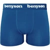 BENYSON bambuko viskozės trumpikės-šortukai vyrams, 3 vnt., žalia, juoda, mėlyna, M