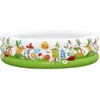Bestway Suchy basen su kulkami KWIATOWY 102x25cm + 50 piłek i zabawek 52466