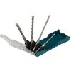 Makita TCT grąžtas SDS-PLUS perforatoriams / 4-ių pjovimo briaunų, 4vnt. Rinkinys (5x110, 6x160, 8x160, 10x160) E-14249