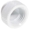 Bitspower adapteris G1/4 colio AG į G1/4 colio IG – baltas