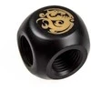 Bitspower adapteris T formos skirstytuvas 3x G1/4 colio IG – anglies juodumo