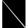 Bitspower Crystal Link Tube 16/12mm – 1000mm, baltas