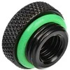 Bitspower G1/4 Inch AG Stop Fitting – II, juodas matte