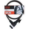 Black & Decker Dviračio trosas su užraktu Juodas+DECKER
