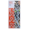 BLACK &amp; DECKER Plieno karabinas 12 vnt. juodas + DECKER