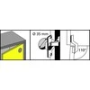 Black Blum LANKST VIDI CLIP SOFT CLOSE D35 110 2VNT