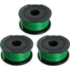 Black & Decker Juodas & Decker Juodas+DECKER pjovimo valas, ritė, 3 vnt. pakuotė, 2mm x 10m A6486 …