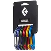 Black Diamond Juodas Diamond Juodas Diamond Litewire Rackpack (6vnt.)