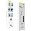 Oem Blavec Asmenukių lazda Aliuminio Fusion P08 tripod + nuotoliniu valdymu + 1 lamp 2,2 metres (SSFP08-TR1LB22) juodos spalvos