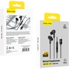 Blavec ausinės to ear BHS-01 su mikrofonu Type C (DAC) (BHS01-B) juodos spalvos