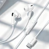 Blavec ausinės to ear BHS-01 su mikrofonu Type C (DAC) (BHS01-W) baltos spalvos