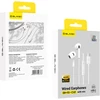 Blavec ausinės to ear BHS-02 su mikrofonu Type C (DAC) (BHS02-W) baltos spalvos