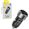 Blavec Automobilinis įkroviklis BS-05B Nitro – USB + Type C – QC 3.0 18W PD 65W (CCBS05BN-UCB) juodos spalvos
