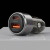 Blavec Automobilinis įkroviklis BS-05B Nitro – USB + Type C – QC 3.0 18W PD 65W (CCBS05BN-UCB) juodos spalvos