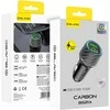 Oem Blavec automobilinis įkroviklis BS21A Carbon - 2xUSB - QC 3.0 36W 3A (CCBS21AC-2UB3A) juodos spalvos