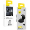 Blavec Cable organizer BX-01 self-adhesive clip juodas – 3 pieces