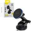 Blavec Car holder BHC-01A 15W magnetic with wirless charging to windshield and dashboard (BHC01A-MWIB) juodos spalvos