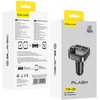 Blavec FM moduliatorius Flash TR-01 MP3, Bluetooth - 2xUSB + Type C - PD 36W QC3.0 18W (TFMFTR01-B) juodos spalvos
