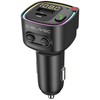 Blavec FM moduliatorius Flash TR-02 MP3, Bluetooth - USB + Type C - PD 30W (TFMFTR02-B) juodos spalvos