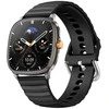 Blavec Išmanusis laikrodis U-01 Mohito HD AMOLED Voice Call (SWU01-B) juoda + 1 dirželis