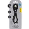 Oem Blavec Cable Candy braided – USB to Type C – PD 60W 3A 1 metre Apple CarPlay/Android Auto (CCA-UC3B10) juodas