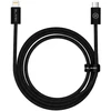 Blavec kabelis Candy pintas – C tipo į Lightning – PD 20W 2,4A 1 metras Apple CarPlay (CCA-CL24B10) juodas