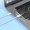 Blavec kabelis Candy pintas – C tipo į Lightning – PD 20W 2,4A 1 metras Apple CarPlay (CCA-CL24W10) baltas