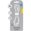 Blavec kabelis Candy pintas – C tipo į Lightning – PD 20W 2,4A 1 metras Apple CarPlay (CCA-CL24W10) baltas