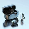 Blavec Mikrofonas belaidis mikrofonas x 2 MK-03 ClipGo Typ C (LMMK03-S) sidabrinės spalvos