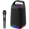 Blavec nešiojama Bluetooth kolonėlė TWS WS-01 Karaoke – 160W su mikrofonu (WS01-MB) juodos spalvos