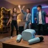 Blavec nešiojama bluetooth kolonėlė WS-07 Karaoke Party – 5W su 2 mikrofonais (WS07-2MBL) mėlynos spalvos