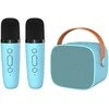 Blavec nešiojama bluetooth kolonėlė WS-07 Karaoke Party – 5W su 2 mikrofonais (WS07-2MBL) mėlynos spalvos