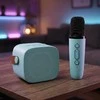 Blavec nešiojama bluetooth kolonėlė WS-07 Karaoke Party – 5W su 2 mikrofonais (WS07-2MBL) mėlynos spalvos
