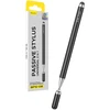 Blavec pasyvus rašiklis Pen Stylus BPS-02 universalus 2in1 (BPS02-UB) juodos spalvos