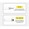 Blavec pasyvus rašiklis Pen Stylus BPS-02 universalus 2in1 (BPS02-UW) baltos spalvos