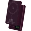 Blavec Power Bank 10000mAh BJ-03 Slim 13,5mm – Typ C – 22,5W magnetyczny indukcyjny Magsafe 3 w 1 (PBBJ03-MC10P) violetinė aliuminio