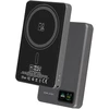 Oem Blavec Power Bank 10000mAh BJ-03 Slim 13,5mm – Type C – 22,5W magnetic Magsafe 3 in 1 (PBBJ03-MC10G) pilkos spalvos