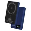 Blavec Power Bank 10000mAh BJ-03 Slim 13,5mm – Type C – 22,5W magnetic Magsafe 3 in 1 (PBBJ03-MC10N) mėlynos spalvos aluminum