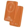 Blavec Power Bank 10000mAh BJ-04 Slim 13,5mm – Type C – 22,5W magnetic Magsafe 3 in 1 (PBBJ04-MC10O) oranžinės spalvos glass
