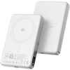 Blavec Power Bank 10000mAh BJ-05 Ultra Fast 16mm – Type C – Qi2.2 25W + PD 45W magnetic induction Magsafe 2 in 1 (PBBJ05-QI22MC10W) baltas