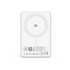 Blavec Power Bank 10000mAh BJ-05 Ultra Fast 16mm – Type C – Qi2.2 25W + PD 45W magnetic induction Magsafe 2 in 1 (PBBJ05-QI22MC10W) baltas