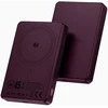 Blavec Power Bank 10000mAh BJ-05 Ultra Fast 16mm – Typ C – Qi2.2 25W + PD 45W magnetyczny indukcyjny Magsafe 2 w 1 (PBBJ05-QI22MC10P) violetinė aluminiowy