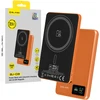Blavec Power Bank 5000mAh BJ-03 Ultra Slim 7,8mm – Type C – 22,5W magnetic Magsafe 3 in 1 (PBBJ03-MC5O) oranžinis aluminum