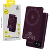 Blavec Power Bank 5000mAh BJ-03 Ultra Slim 7,8mm – Typ C – 22,5W magnetyczny indukcyjny Magsafe 3 w 1 (PBBJ03-MC5P) violetinė aliuminio
