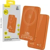 Blavec Power Bank 5000mAh BJ-04 Ultra Slim 7,8mm – Type C – 22,5W magnetic Magsafe 3 in 1 (PBBJ04-MC5O) oranžinis glass