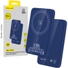 Blavec Power Bank 5000mAh BJ-04 Ultra Slim 7,8mm – Type C – 22,5W magnetic Magsafe 3 in 1 (PBBJ04-MC5N) navy glass