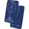 Blavec Power Bank 5000mAh BJ-04 Ultra Slim 7,8mm – Type C – 22,5W magnetic Magsafe 3 in 1 (PBBJ04-MC5N) navy glass