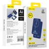 Blavec Power Bank 5000mAh BJ-04 Ultra Slim 7,8mm – Type C – 22,5W magnetic Magsafe 3 in 1 (PBBJ04-MC5N) navy glass