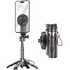 Blavec Selfie Stick Aliuminio Coco Mini P05 Magsafe tripod + distancinis + ištraukimas 0,41 metro (SSCMP05-MTRHB041) juodos spalvos