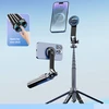 Blavec Selfie Stick Aliuminio Fusion P-06 Magsafe tripod + remote control + holder 1,34 metres (SSFP06-MTRHB134) juodos spalvos